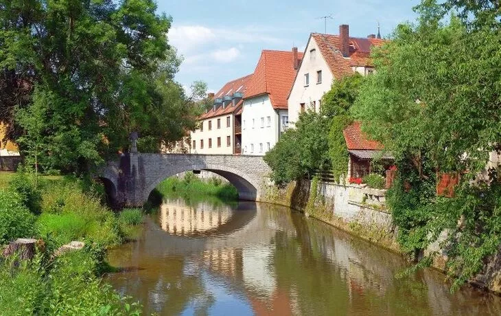 Fluss Sulz in Berching