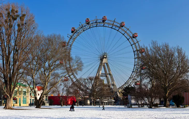 historisches Riesenrad von Wien