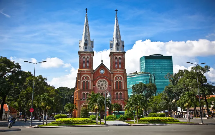 Kathedrale Notre-Dame in Ho-Chi-Minh-Stadt