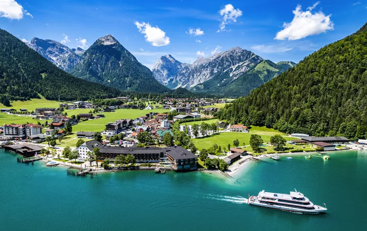 Landschaft am Achensee in Österreich