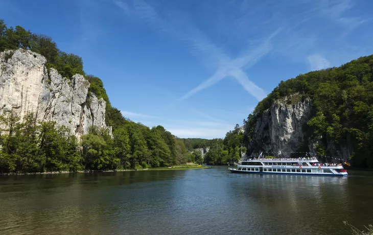 Donaudurchbruch beim Kloster Weltenburg