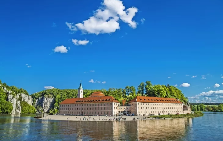 Kloster Weltenburg bei Kehlheim in der Donauschleife